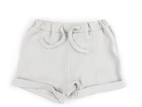Lil Atelier oyster mushroom shorts